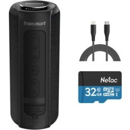 Tronsmart T6 Plus Speaker MFi Certified Lightning Cable 32GB TF Card