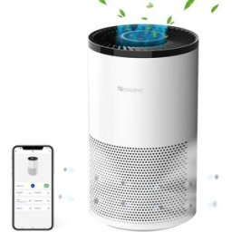 Proscenic A8 Smart Air Purifier 4-stage Filtration System White