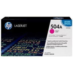 HP 504A toner LaserJet magenta authentique