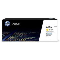 Toner jaune LaserJet HP 658A authentique