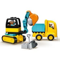 Lego Le camion et la pelleteuse