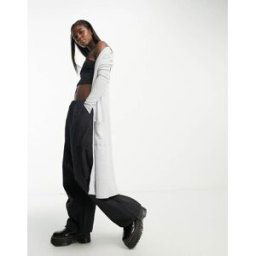 Noisy May - Gilet long lÃ©ger - Gris Gris XS female
