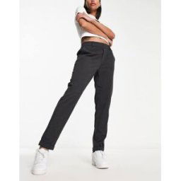 Vero Moda - Pantalon droit - Gris foncÃ© Gris M female