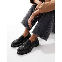 Only - Mocassins Ã coutures contrastantes - Noir Noir 40 female
