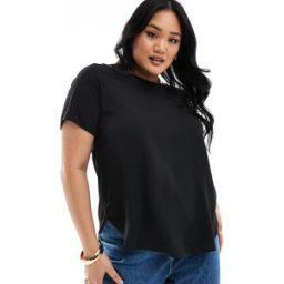 Only Curve - Blouse manches courtes - Noir Noir 48 female
