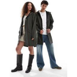 Rains - 12020 - Veste unisexe impermÃ©able longue - Vert Vert M unisex