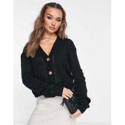 Vila - Gilet en maille - Noir Noir 2XL female