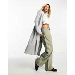 Noisy May - Gilet long lÃ©ger - Gris Gris XS female