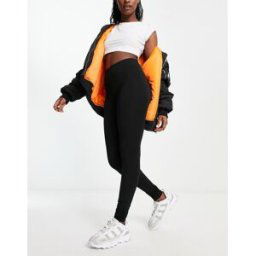 ASOS DESIGN - Leggings ultra doux de qualitÃ© supÃ©rieure en coton et modal - Noir Noir 44 female
