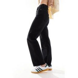 Levi's - Ribcage - Jean longueur cheville - Noir Noir W28 L27 female
