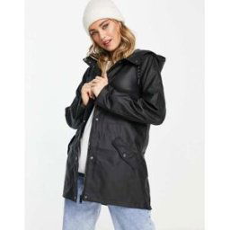 Vero Moda - ImpermÃ©able Ã capuche - Noir Noir XS female