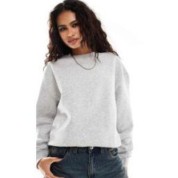 Weekday - Essence - Sweat classique - Gris Gris M female