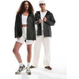 Rains - 12010 - Veste unisexe impermÃ©able courte - Vert Vert L unisex