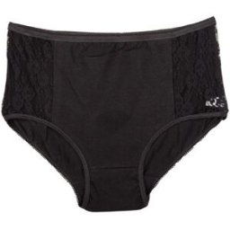 Culotte coupe midi côté dentelle Femme LINGERIE AU FEMININ