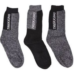 Lot de 3 chaussettes trekking Homme MULTISPORTS