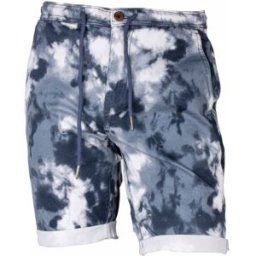 Bermuda tie & dye avec cordon de serrage avec revers Homme DEELUXE 74