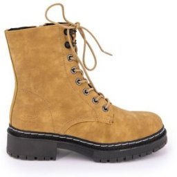 Bottine cognac semelle noire Femme DOCKERS BY GERLI