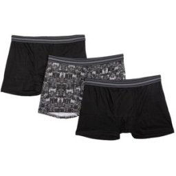 Lot de 3 boxers noirs et gris Homme CLASSIC BOXER