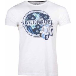 Tee shirt manches courtes imprime coton doux Paradise margot assor 24 Homme BLAGGIO