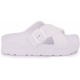 Mules semelle épaisse crantée et double bride croisée Femme LOVETT