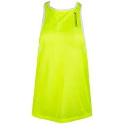 Débardeur translucide jaune fluo Femme TOMMY HILFIGER