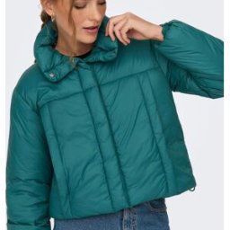 Doudoune courte col montant Femme ONLY
