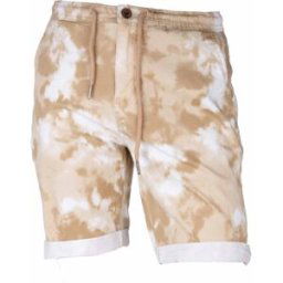 Bermuda tie & dye avec cordon de serrage avec revers Homme DEELUXE 74