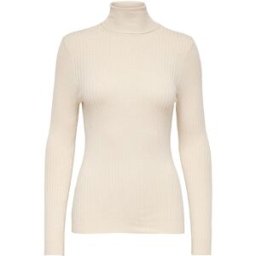 Pull fin col roulé en maille rolka Femme ONLY