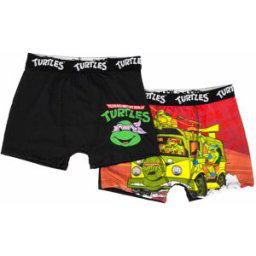 Lot de 2 boxers Tortues Ninja stretch Enfant NICKELODEON