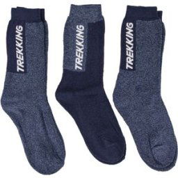 Lot de 3 chaussettes trekking Homme MULTISPORTS