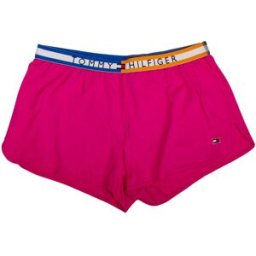Short sport uni bande taille coton stretch Femme TOMMY HILFIGER