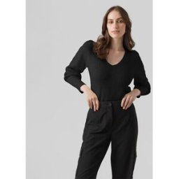 Pull col V manches ballons Femme VERO MODA