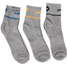 Lot de 3 chaussettes logo cheville Homme LOTTO
