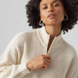 Pull col camionneur maille douce Femme VERO MODA