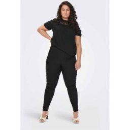Pantalon legging taille haute élastique uni Femme ONLY CARMAKOMA