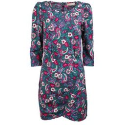 Robe imprimée à fleurs col rond femme LA PETITE ETOILE
