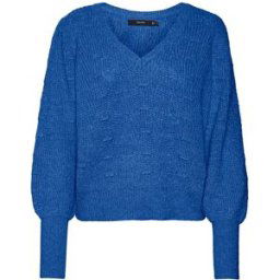 Pull col V manches ballons Femme VERO MODA