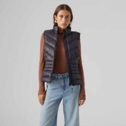 Doudoune gilet sans manches zippée femme VERO MODA