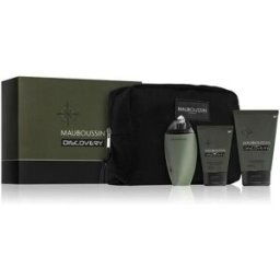 Coffret parfum 'discovery' 4 pieces trousse + edp 100ml + gel d 100 ml Homme MAUBOUSSIN