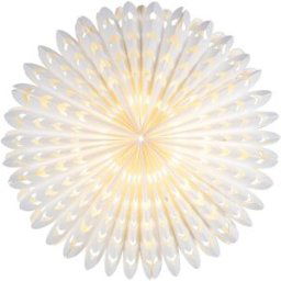 Watt & Veke Etoile de l'avent Elvira 45 cm Blanc
