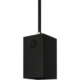 Watt & Veke Lampe à suspension Box noir mat