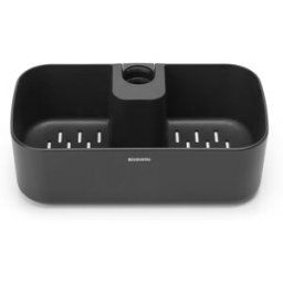 Brabantia Panier de douche ReNew Gris foncé