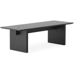 Normann Copenhagen Solid Table table basse 130x38.5x40 cm Noir
