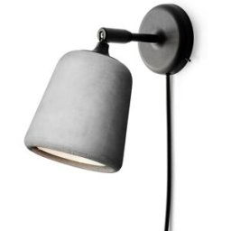 New Works Applique murale Material Light grey concrete