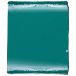 VEVOR Bâche Imperméable avec Œillets 5x9 m Bâche PVC Étanche Rideau Extérieur Protection Espacement Œillets 1 m pour Couvrir Serre Terrasse Pavillon Garage Jardin Voiture Bateaux Piles de Bois, Vert