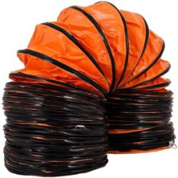 VEVOR Tuyau de Ventilation Longueur 10 m, Conduit Flexible en PVC, Tuyau d'évacuation Flexible pour Ventilateur d’un Diamètre de 305 mm, Gaine Flexible Pliable pour Extracteur d'Air échappement Usine