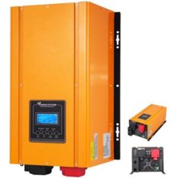 VEVOR Convertisseur Pur Sinus DC 12V à AC 208/220/230/240V, Convertisseur Sinusoïdal Pur 3000W Basse Fréquence, Onduleur à Onde Sinusoïdale Pure contre Surcharge Surchauffe, Convertisseur de Tension