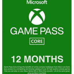 Xbox Game Pass Core - 12 Month Membership (Europe & UK)