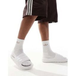 adidas Originals - Adilette 22 - Claquettes - Blanc Blanc 48 2/3 unisex