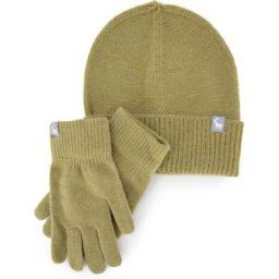 Coffret bonnet + gant assortis Femme LA CASA DEL CACHEMIRE